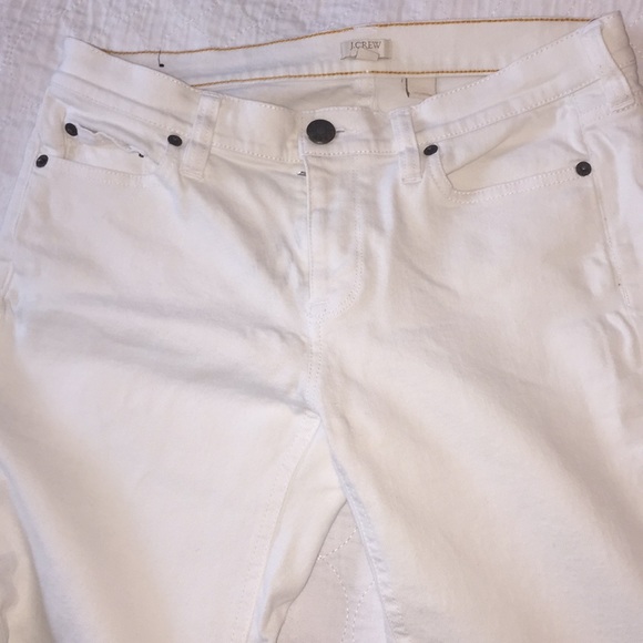 J Crew White Skinny Jeans - Picture 4 of 4